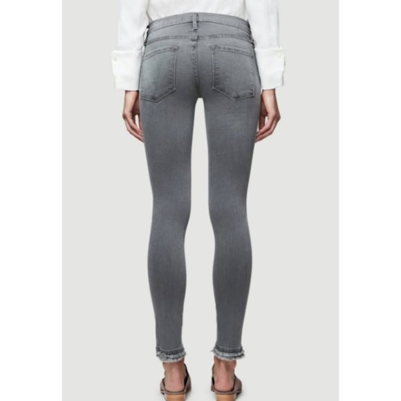 FRAME Le Skinny De Jeanne Grey Jeans - Picture 2 of 7